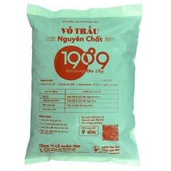 Giá thể trấu sống 1989 trộn đất trồng hoa kiểng và cây trồng