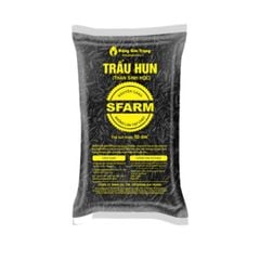 Giá thể trấu hun SFARM – Trấu hun sạch mầm bệnh, giữ ẩm, làm giá thể trồng rau mầm, hoa, ươm cây con