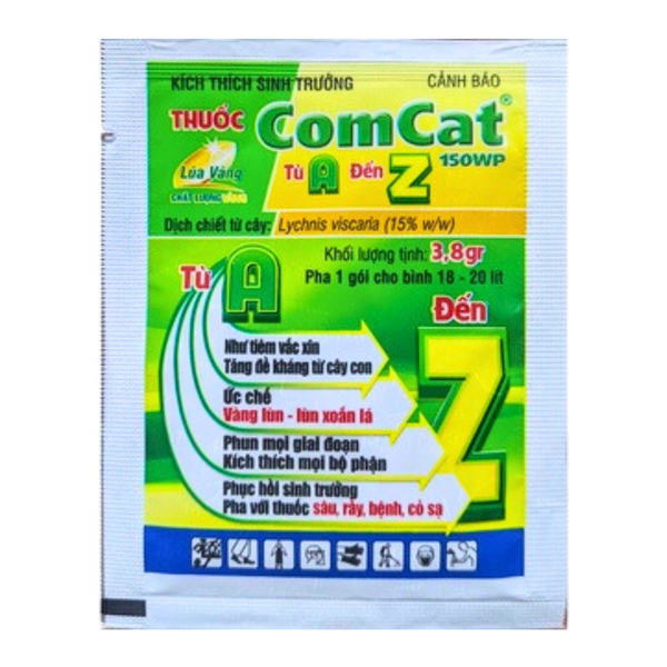 Chất kích thích sinh trưởng Comcat 150WP - Gói 3.8gr