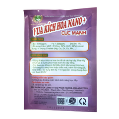 Vua kích hoa Nano tạo mầm hoa, kích hoa, kích nụ giúp ra hoa đồng loạt. Chuyên kích hoa mai, lan, hồng, hoa tết - Gói 40 gram