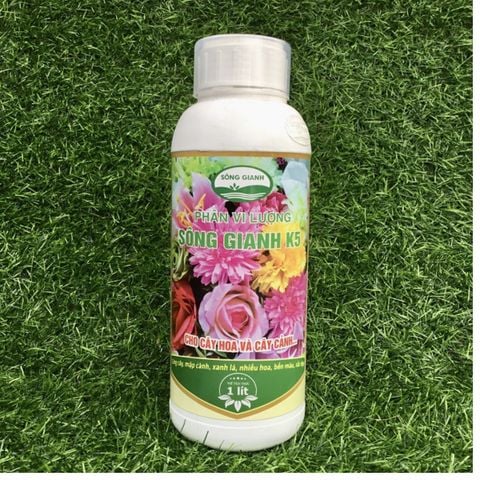 Phân vi lượng SÔNG GIANH K5 chuyên dùng cho hoa và cây cảnh - Chai 500ml