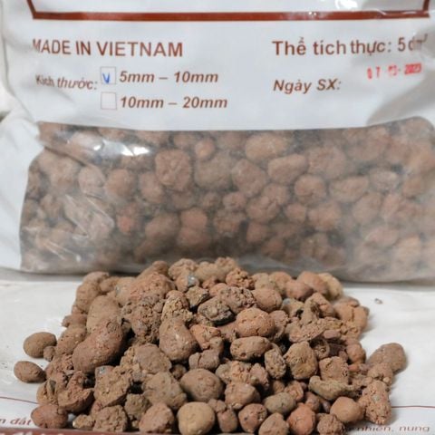 Viên đất nung SFARM - Giá thể trồng rau mầm, hoa kiểng và hệ thống Aquaponics