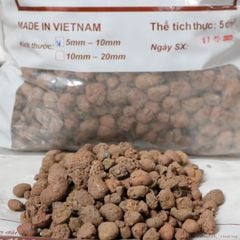 Viên đất nung SFARM - Giá thể trồng rau mầm, hoa kiểng và hệ thống Aquaponics