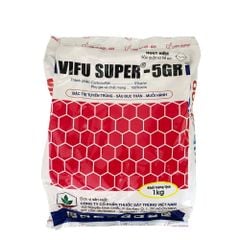Thuốc đặc trị sùng đất, sâu đục thân VIFU - SUPER 5GR - Gói 1kg