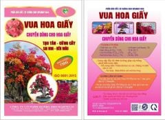 Phân bón hữu cơ chuyên dùng cho hoa giấy giúp cứng cây, sai hoa, bền màu