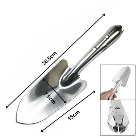 Xẻng làm vườn inox mini