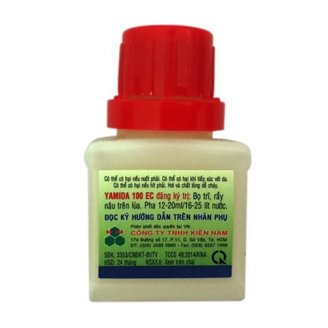 Thuốc trừ bọ trĩ - rầy trên cây trồng và hoa kiểng YAMIDA 100EC - Chai 20ml