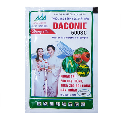 Thuốc trừ bệnh Daconil 500SC - Gói 20ml (ĐN)