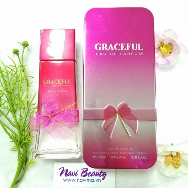 NƯỚC HOA NỮ GRACEFUL EAU DE PARFUM - 100ML ( CÓ 3 MÀU : HỒNG, VÀNG, ĐỎ)