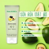 SỮA RỬA MẶT HANA KOREA AVOCADO - BƠ, 100ML ( Hàn Quốc)