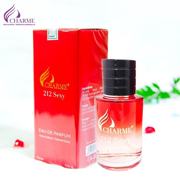 Nước Hoa Unisex Charme 212 Sexy 50ml