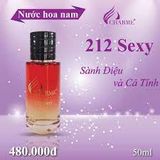 Nước Hoa Unisex Charme 212 Sexy 50ml