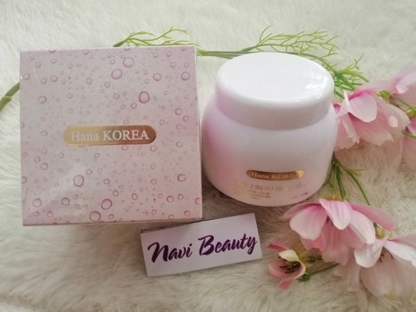 Kem Hana Korea Body - Dưỡng trắng siêu thơm, siêu mềm mịn, 200g