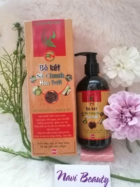 Tinh dầu dưỡng tóc Bồ Kết, Sả Chanh, Hoa Bưởi 100ml（Hàng Loại 1)