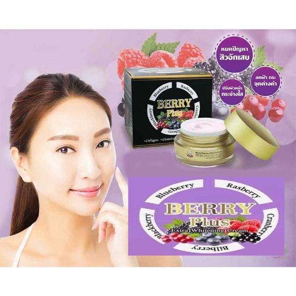 Kem 4K Berry Plus Mẫu Mới - Thái Lan