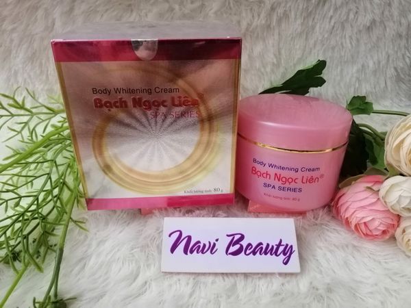 Kem Dưỡng Trắng Da Toàn Thân Bạch Ngọc Liên Spa Series 80g