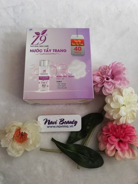 Nước Tẩy Trang Z9 Natural Skin Care Premium 3 in 1 - 150ml (Tặng kèm bông tẩy trang)