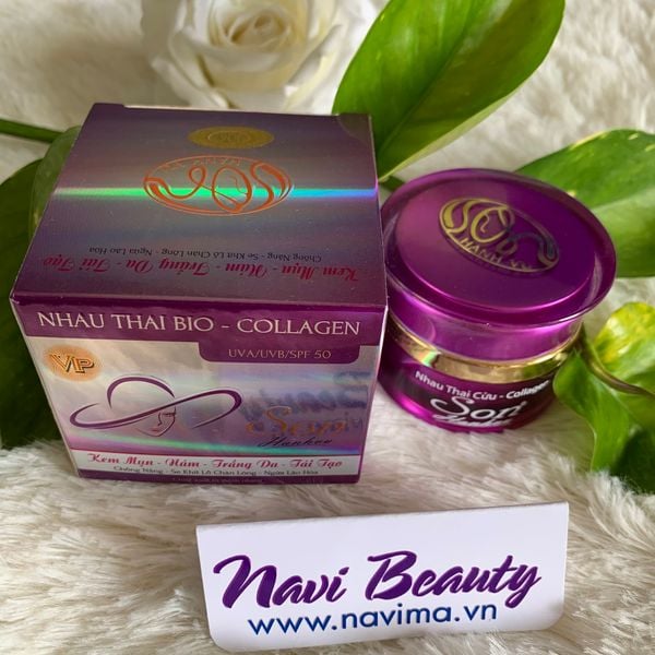 Kem Son nhau thai cừu, collagen - Mụn, nám, trắng da, tái tạo 20g