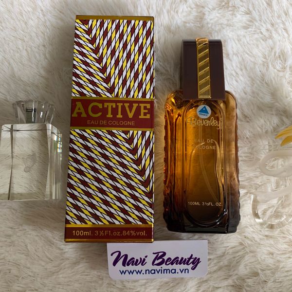 NƯỚC HOA ACTIVE BEVERLEY EAU DE COLOGNE 100 ML ( ACTIVE NÂU)