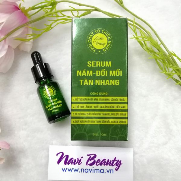 Serum Sâm Vàng - Nám, Tàn Nhang, Đồi Mồi 10ml