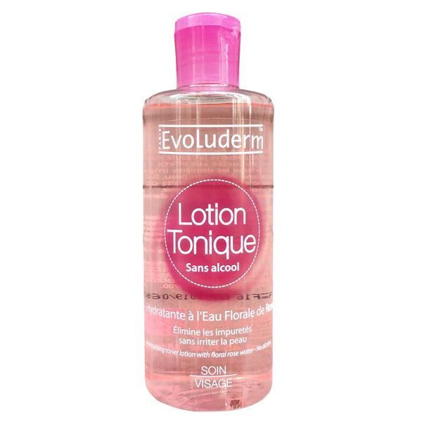 Nước hoa hồng Evoluderm Lotion Tonique Sans Alcool