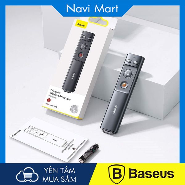 Bút Trình Chiếu Laser Dùng Cho Thuyết Trình Baseus