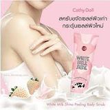 Tẩy Tế Bào Chết Toàn Thân Cathy Doll Sáng Da Sữa Bò 320ml White Milk Shine Peeling Body Scrub