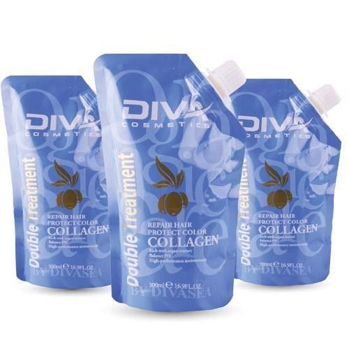 Ủ Tóc Hấp Diva Collagen Siêu Mềm Mượt 500ml