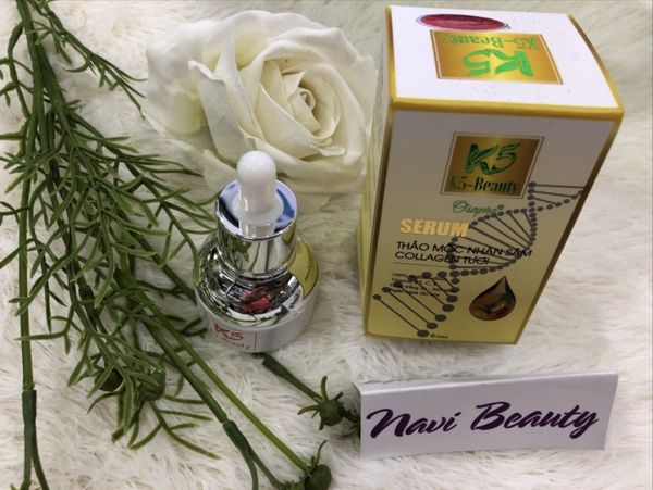 Serum K5 Beauty Osapro (Thảo Mộc - Nhân Sâm - Collagen Tươi) - Trắng Da, Mờ Nám, Ngừa Lão Hóa 30ml