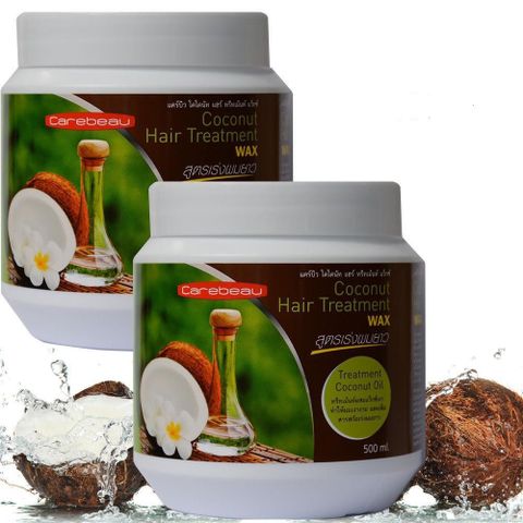Kem Ủ Tinh Dầu Dừa Carebeau Coconut Hair Treatment Wax 500ml