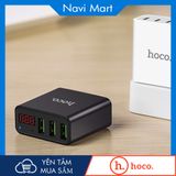 Cốc Sạc Hoco C15 3USB Có Màn Hình