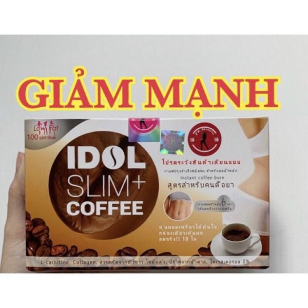 Cà Phê Giảm Cân Slim Idol Hộp 10 Gói