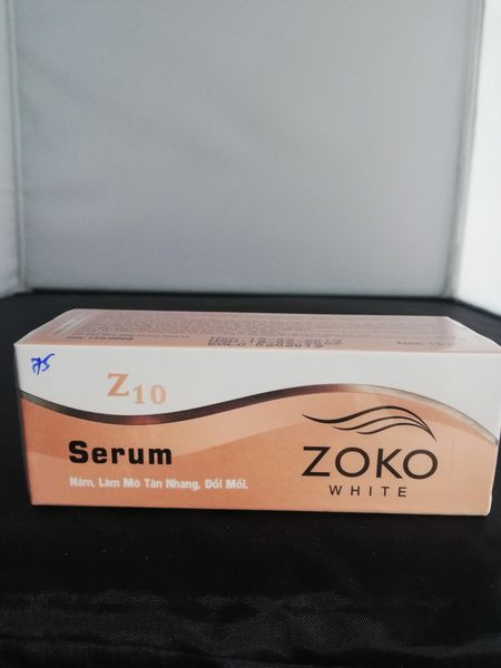 Serum Zoko Z10 - Nám, Mờ Tàn nhang, Đồi mồi 15ml