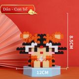 Xếp Hình Lego 3D Mini 12 Con Giáp