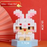 Xếp Hình Lego 3D Mini 12 Con Giáp