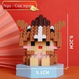 Xếp Hình Lego 3D Mini 12 Con Giáp