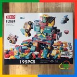 Lego Duplo Feelo Robot 195 Chi Tiết To Dễ Lắp Ghép Cho Bé