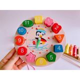 Combo 6 Món Đồ Chơi Gỗ Thông Minh Montessori Cho Bé