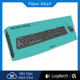 Bộ Bàn Phím Và Chuột Có Dây Logitech MK200