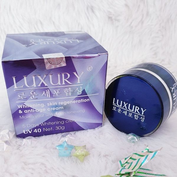 KEM TÁI SINH TẾ BÀO DA MỚI LUXURY - Trị Nám, Trắng Da, Tái Tạo, Chống Lão Hóa 30g