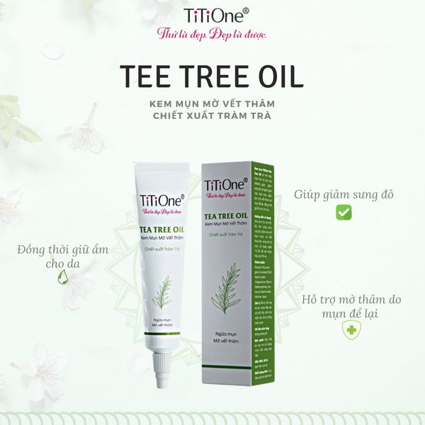 GEL TITIONE - CHẤM MỤN VÀ LÀM MỜ VẾT THÂM