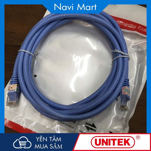 Cáp Mạng Đúc Gigabit Unitek Cat 6 Dài 5m