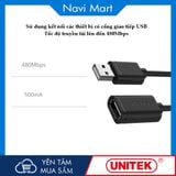 Cáp Nối Dài USB 1.5m Y-C449GBK - Unitek