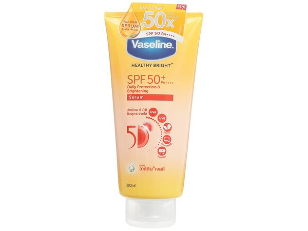 Sữa Dưỡng Thể Trắng Da VASELINE 50X SPF 50+ THÁI LAN 320ml