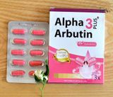 Viên Kích Trắng Da Alpha Arbutin 3 Plus & 3 Plus New UV (Hộp 10 viên)