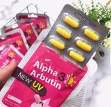 Viên Kích Trắng Da Alpha Arbutin 3 Plus & 3 Plus New UV (Hộp 10 viên)