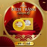 Siêu Kích Trắng Collagen X3 - Mỹ Phẩm Đông Anh, 25 G