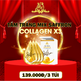 Tắm trắng Collagen X3 Luxury Mix Saffron