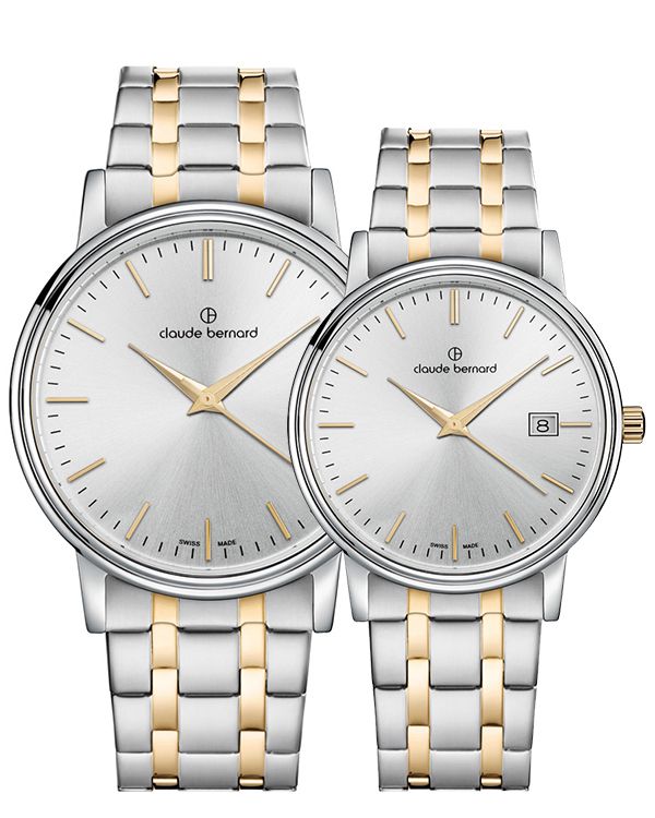 Đồng hồ cặp đôi Claude Bernard 53007 357JM AID-54005 357JM AID