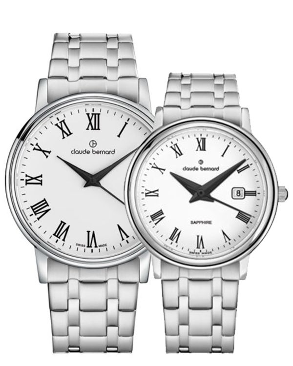 Đồng hồ cặp đôi Claude Bernard 53007 3M BR-54005 3M BR